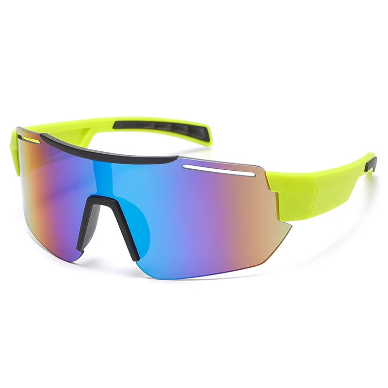Cycling Sports Glasses Colorful Cycling Sports Glasses Integrated Sunglasses Outdoor Casual Cycling Windproof Sports